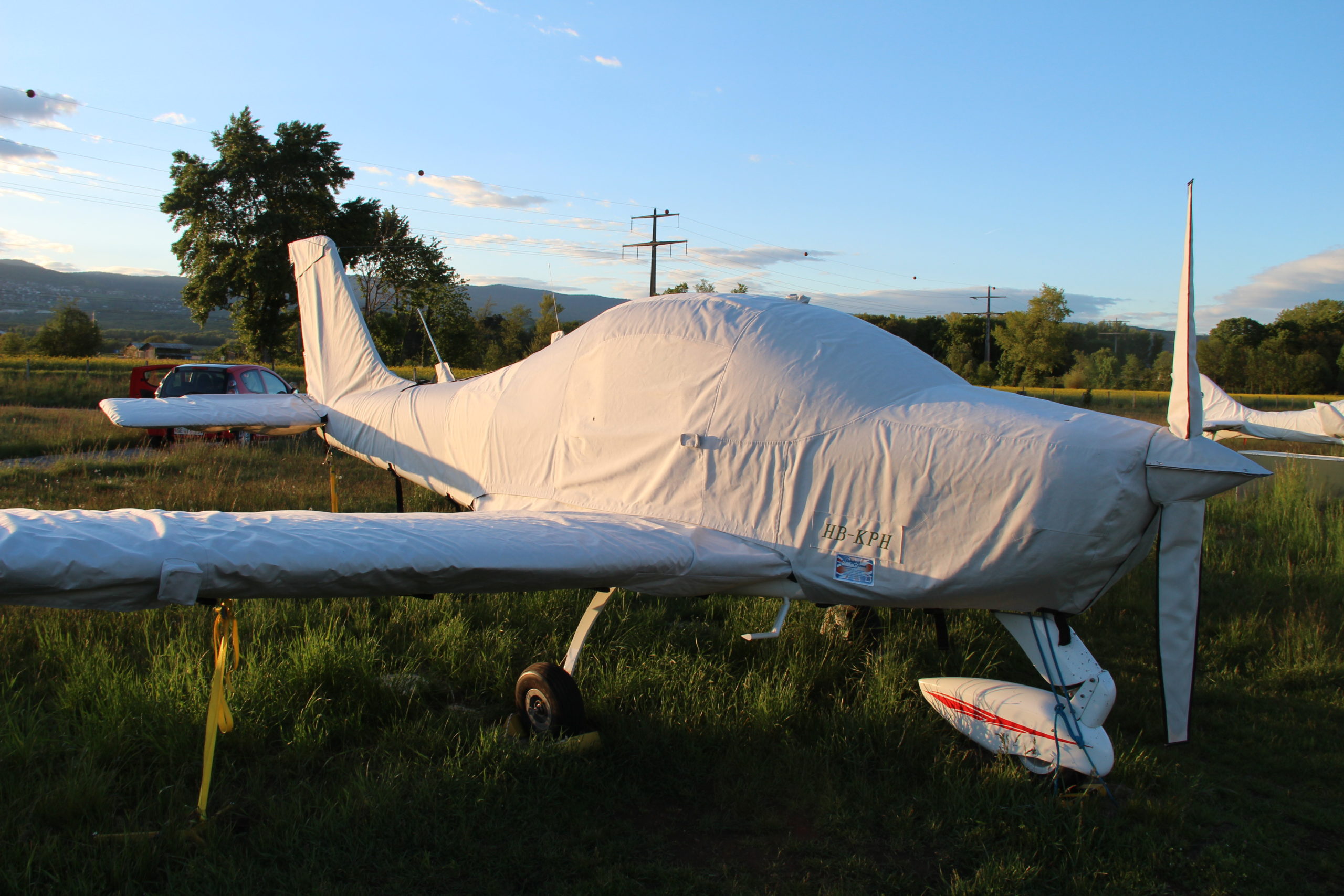 bâche intégral avion